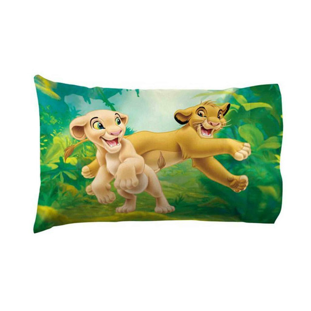 Lion King Printed 3 pcs Twin Sheet Set for Kids with Reversible Pillowcase in Bedding - Image 3