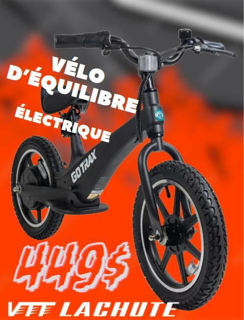 Vélo Déquilibre électrique, !  .WOWWW excellente idée cadeau ! in Toys & Games in Greater Montréal