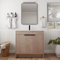Hokku Designs Winschoten Freestanding Bathroom Cabinet