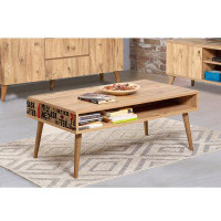 East Urban Home Burgas Coffee Table with Storage
