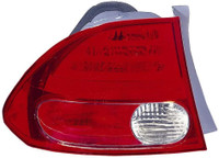 Tail Lamp Driver Side Honda Civic Hybrid 2006-2008 High Quality , HO2800166