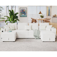 Latitude Run® 4 - Piece Upholstered Large Sectional