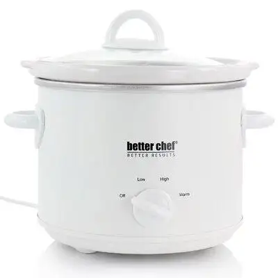 Make the most of your time with this cooker with removable stoneware crock and its convenient contro...