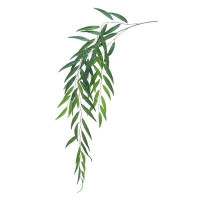 World Menagerie Weeping Willow Leaf Hanging Plant Greenery Spray
