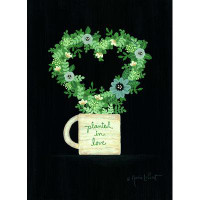 Wildon Home® Planted In Love by Annie Lapoint - Print