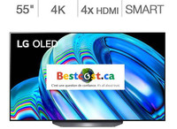 Télévision OLED 55 POUCE OLED55B2PUA 4K ULTRA UHD HDR 120Hz WebOS Smart Wi-Fi LG - BESTCOST.CA