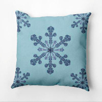 The Holiday Aisle® Loc Holiday Print Square Pillow Cover and Insert