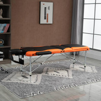 Massage Table 84.6" x 23.6" x 33.1" Orange