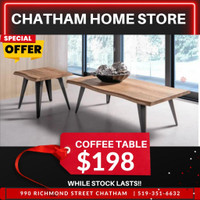 Coffee Tables On Special Offer!!Kijiji Sale
