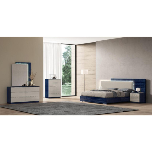 Modern Bedroom Set With Led Light!!Upto 60%OFF in Beds & Mattresses in Mississauga / Peel Region
