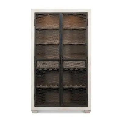 Sarreid Ltd Vineyards 83'' H x 48'' W Steel Standard Bookcase