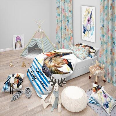 East Urban Home Pirate Animal Duvet Cover Set in Bedding