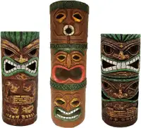 MOONRAY SOLAR POWERED TOTEM LIGHT SETS -- A Unique and Fun Tropical Addition to Your Garden !!