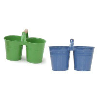 Gracie Oaks Calum Roxboro 2-Piece Pot Planter Set