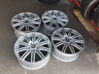 20 inch SET OF AFTERMARKET 4 USED RIMS 20x9J ET50 pattern 5x130 WITH TPMS sensors