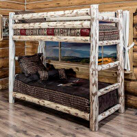 Loon Peak Montana Collection Twin over Twin Bunk Bed
