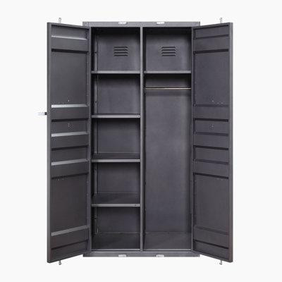 17 Stories Cargo Wardrobe (Double Door) in Dressers & Wardrobes