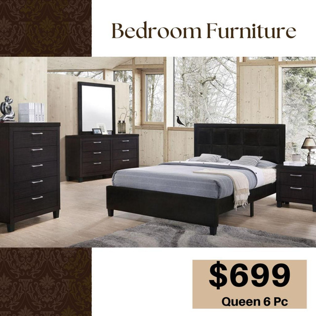 Modern LED Bedroom Set on Discount !! Huge Furniture Sale !! in Beds & Mattresses in Hamilton - Image 2