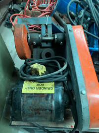 Tool post grinder, 115 volt.8” max wheel,1-1/8” dia. Pin hole