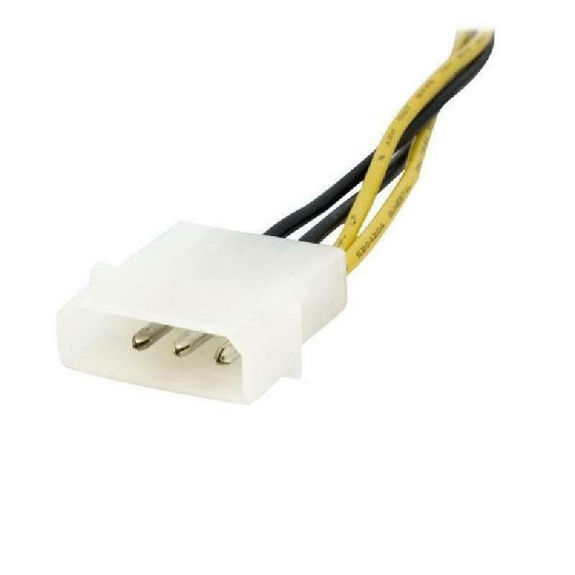 StarTech  6in 4 Pin to 8 Pin EPS Power Adapter with LP4 - F/M - EPS48ADAP in Cables & Connectors - Image 2
