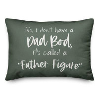 Trinx Dad Bod Father Figure Indoor / Outdoor Pillow