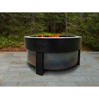 Urban Fire The Forge 15.5" H x 32" W Steel Outdoor Fire Pit