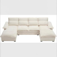 Latitude Run® Sectional Sofa With Double Chaise