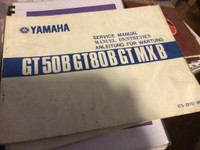 1975 Yamaha GT50 GT80 Service Manual
