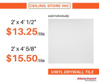 Vinyl Drywall Tile for Sale!