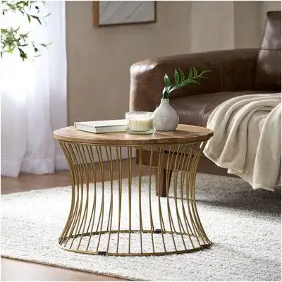 This coffee table stands out with its stylish and modern design concept perfectly blending minimalis...