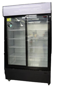 New Air NGR-48-S Glass Refrigerator - RENT TO OWN $40 per week
