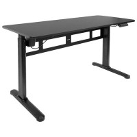 Mount-it Mount-It! Height Adjustable Electric Standing Desk With Tabletop, 55.1" x 23.6" Sit Stand Desk