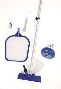 NEW FLOW CLEAR POOL CLEANING ACCESSORIES SET 58195