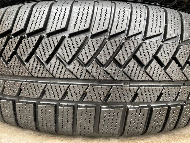 1 x 215/60/18 Continental runflat winter presque nouveau in Tires & Rims in Laval / North Shore - Image 2