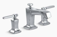 Kohler® Margaux® Widespread bathroom sink faucet with lever handles