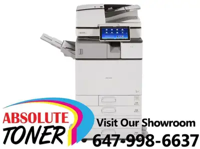 $49/Month - Ricoh MP C2004EX Monochrome &amp; Full Color Laser Multifunction Copier Printer Scanner