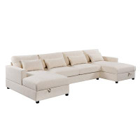 Hokku Designs Modern Large U-Shape Sectional Sofa