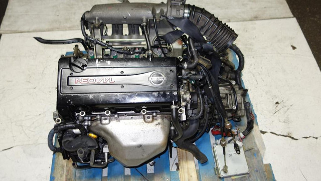 JDM Nissan Sentra Pulsar Primera SR20VE NEO VVL Engine Motor FWD 6 speed Transmission ECU Swap SR20 in Engine & Engine Parts - Image 2