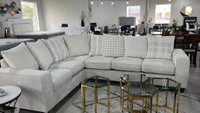 Spring Sale!!  Beautiful Canadian Made Large Sectional w/13 Large Cushions