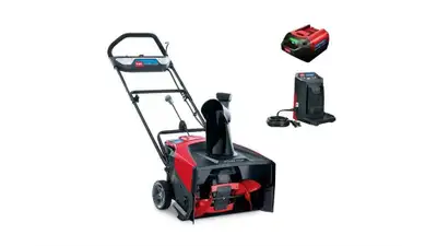 21" Power Clear® e21 60V* (7.5 ah) Battery Snow Blower (39901) Why spend more time in the snow and c...