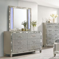 New Classic Radiance 6 Drawer 65.38" W Double Dresser