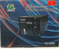 GOLDSOURCE` TC-100W VOLTAGE CONVERTER 220/240V TO/FROM 110/120V, 100 WATTS - NEW $24.99