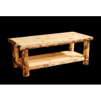 Millwood Pines Amias Solid Wood Solid Coffee Table