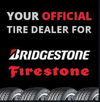 BRAND NEW BRIDGESTONE AND FIRESTONE TIRES BLOW OUT SALE NOW!!!