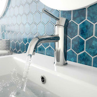 Curviz Bathroom Faucet - Chrome  (  In Stock )