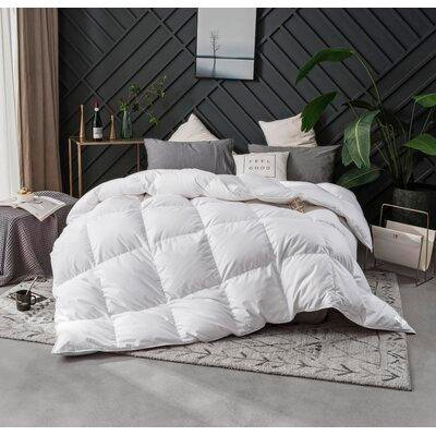 Royal Elite 700 Fill Power Ultra Warm Winter Superior White Goose Down Comforter in Bedding