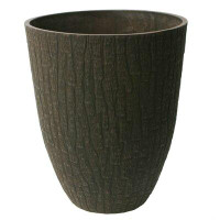 Millwood Pines Tunay Tree Bark Stone Pot Planter