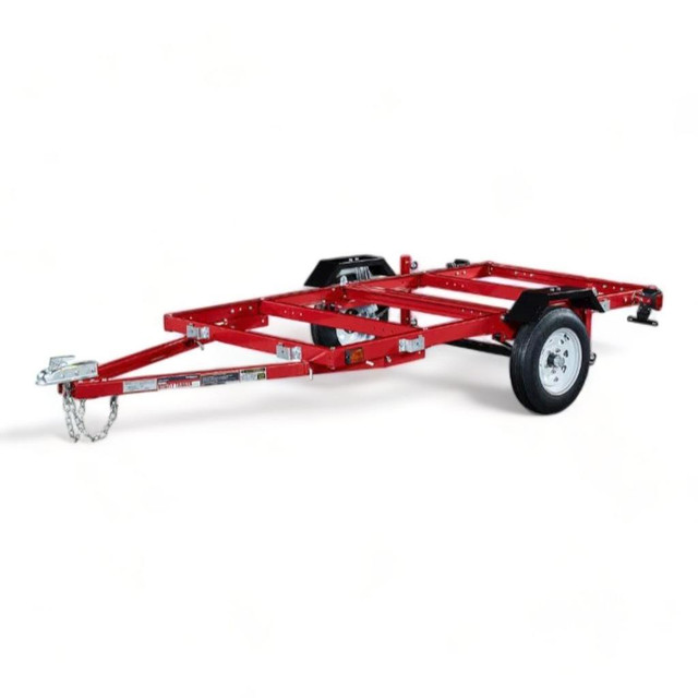 HOC T817 1720 LB. CAPACITY 48 INCH X 96 INCH SUPER DUTY FOLDING TRAILER + FREE SHIPPING in Power Tools