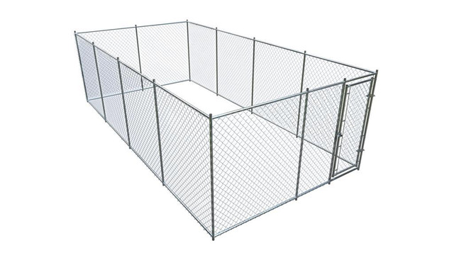 NEW 20 FT X 10 FT X 6 FT DOG CHAIN LINK KENNEL FENCE 111435 in Other in Alberta