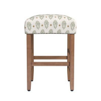 Gracie Oaks Proxima 24" Seat Height Square Counter Stool
